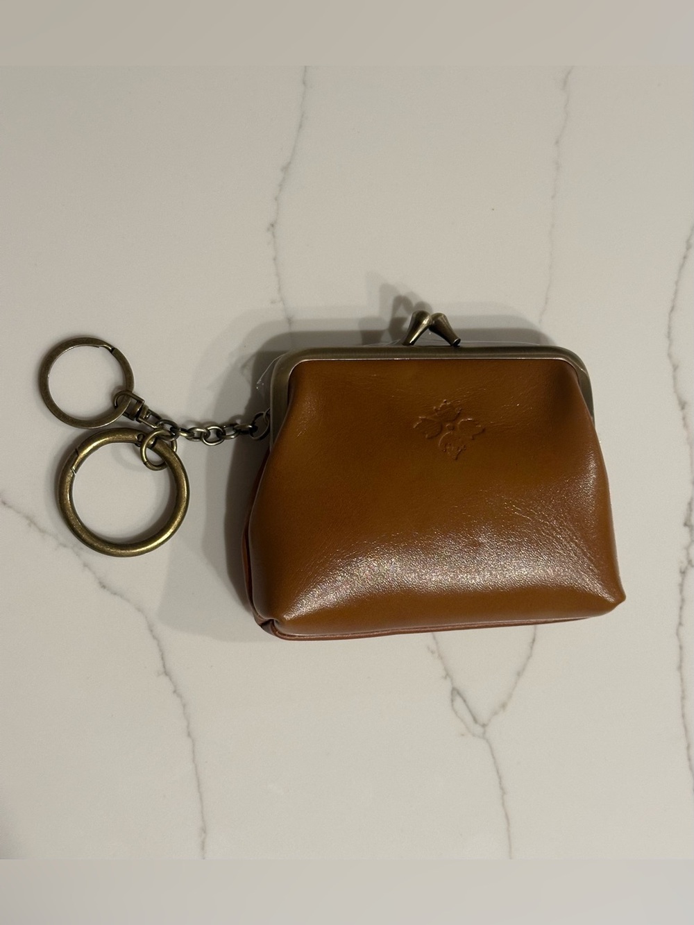 Patricia Nash Kisslock Coin Purse Wallet Keychain